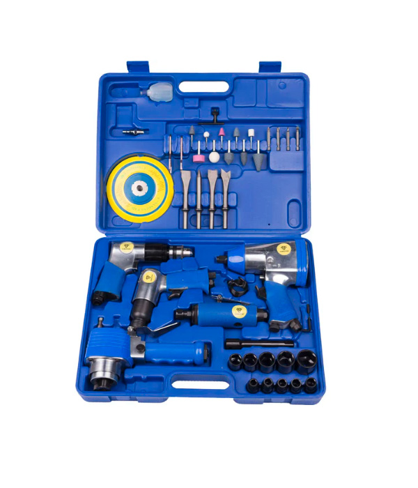 Kit de ferramentas pneumáticas semi-industriais de 42 peças