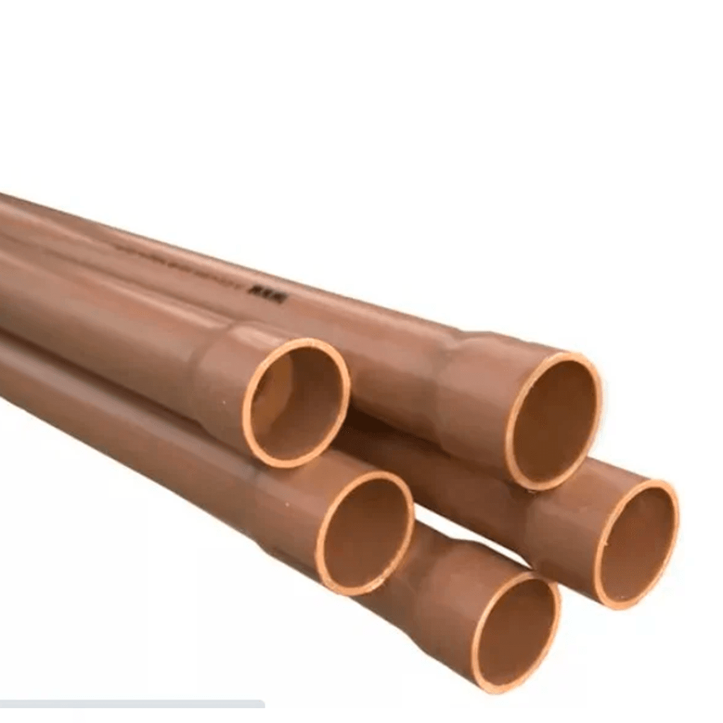 Tubo para Água Fria PVC Marrom DN 32mm